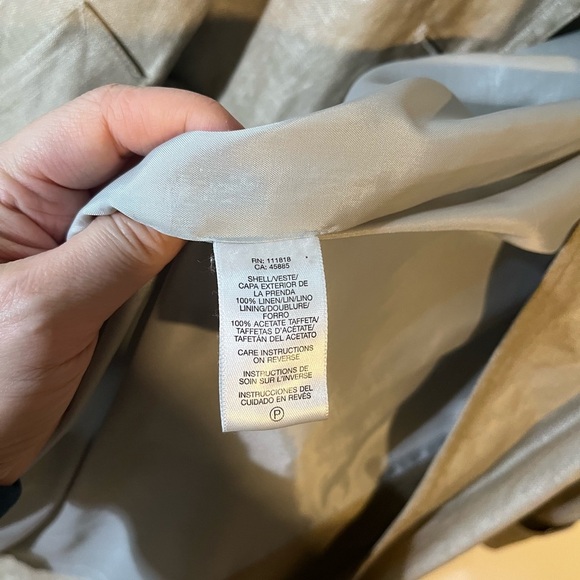 Michael Kors Shimmering Metallic Gold Belted Trench Coat - Picture 12 of 16